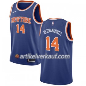 NBA New York Knicks Trikot Willy Hernangomez 14 Nike 2017-18 Blau Swingman - Herren